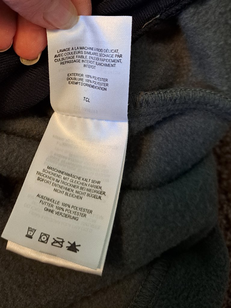 Columbia Men's Like New Gray Fleece Soft Full Zip Up Jacket. — image 6 of 8